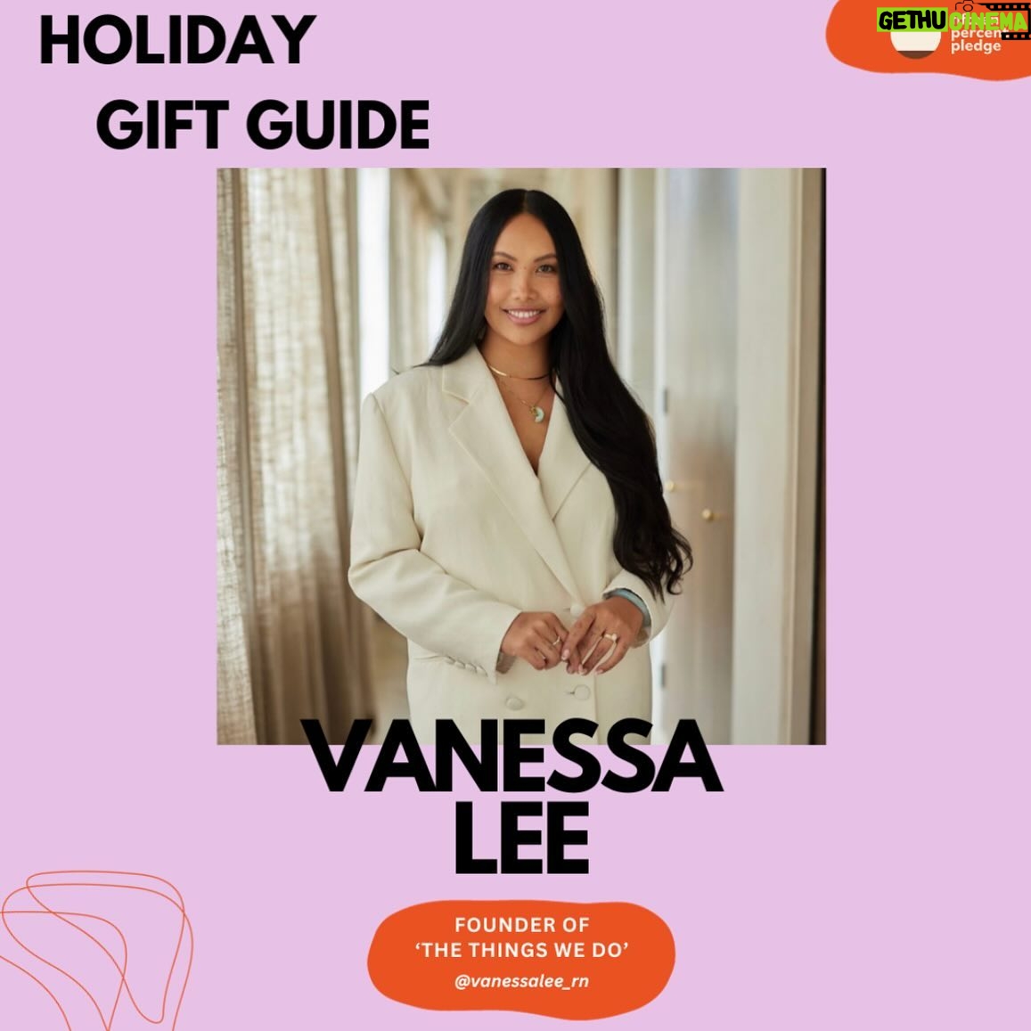 Michelle Monaghan Instagram - I’m so excited to share my latest holiday gift guide by one of my favorite friends @vanessalee_rn. Vanessa who is the founder and CEO of beauty hotspot @thethingswedo.co is a registered nurse, educator and my personal “skin whisperer”! 💓Vanessa’s natural approach to beauty is where she truly shines. 💫 I trust Vanessa and her wonderful staff implicitly. She’s kind, thoughtful and her beauty aesthetic and advice is always on point! (Hello PRFM! :)) And the coolest thing she does!?!? ALL of @thethingswedo.co in-store and on-line shop exclusively supports small, BIPOC beauty brands!! 👏👏 This gal walks the walk!! Check out her amazing tutorials, gift ideas and Happy Holiday shopping! #buyBIPOC 🎁🎁