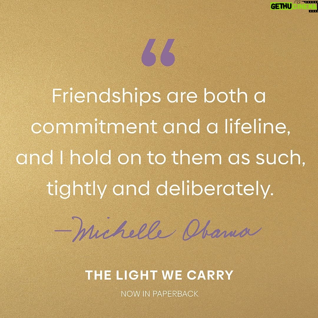 Michelle Obama Instagram - Sometimes we need a few words of encouragement to help us get through the week. So I figured I’d share a few from #TheLightWeCarry to uplift you on your journey. And I’d love to hear from you, too — what’s the best piece of advice you’ve received over the years?