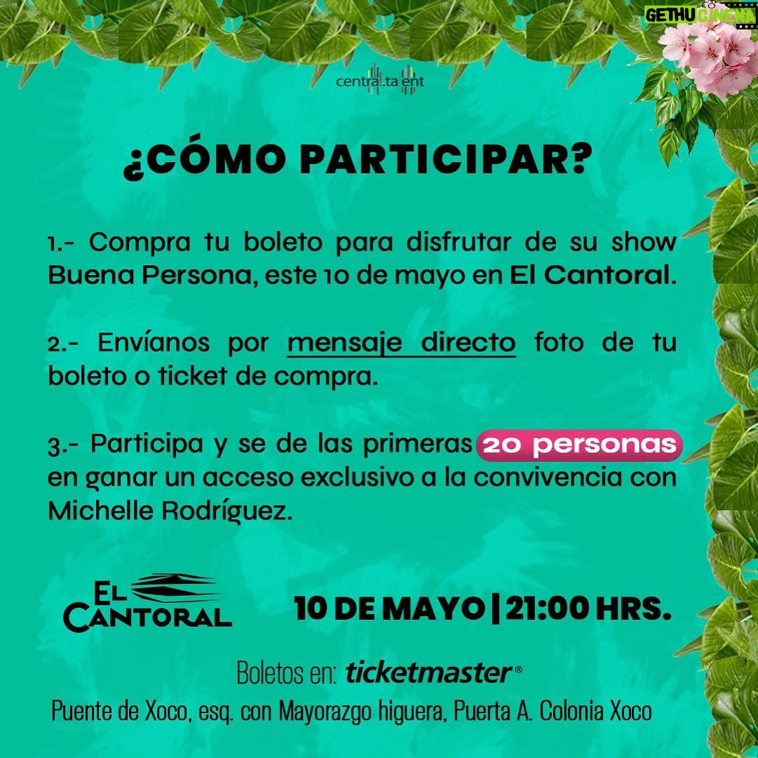 Michelle Rodríguez Instagram - ¡Que dicha conocernos! 💜 Desliza a la izquierda para conocer más sobre la dinámica #ganadores #convivencia #cdmx #10demayo