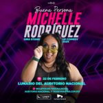 Michelle Rodríguez Instagram - ✨ ¡Nos espera una noche muy divertida! ✨ #BuenaPersona #standup Los espero este 22 de febrero en el Lunario Del Auditorio Nacional 💕 Boletos en @ticketmaster (link en mi biografía) 👆🏻👆🏻👆🏻👆🏻👆🏻