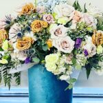 Michelle Trachtenberg Instagram - The most beautiful surprise arrangement I’ve ever received. Thank you my #love. 💖💜💚 #flowers