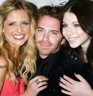 Michelle Trachtenberg Instagram - I love these two! @sarahmgellar @sethgreen #buffy #flashbackfriday
