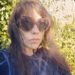Michelle Trachtenberg Instagram - Baby it’s cold outside! 🩵