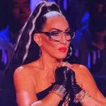 Michelle Visage Instagram - You never forget your first time! 🤭 An all-new #QueenOfTheUniverse is now streaming on @paramountplus! 👑 Slide 2: the flex appeal is real!! Keep pumping those weights! Hair @haircraigmarsden Makeup @samglamuk Style @laurysmith Jumpsuit @michaelcostellorevolve @michaelcostello Gloves @paularowangloves Jewelry @shaunleanejewellery Shoes @aquazzura Glow @teresaboyd_tanning using @siennaxofficial