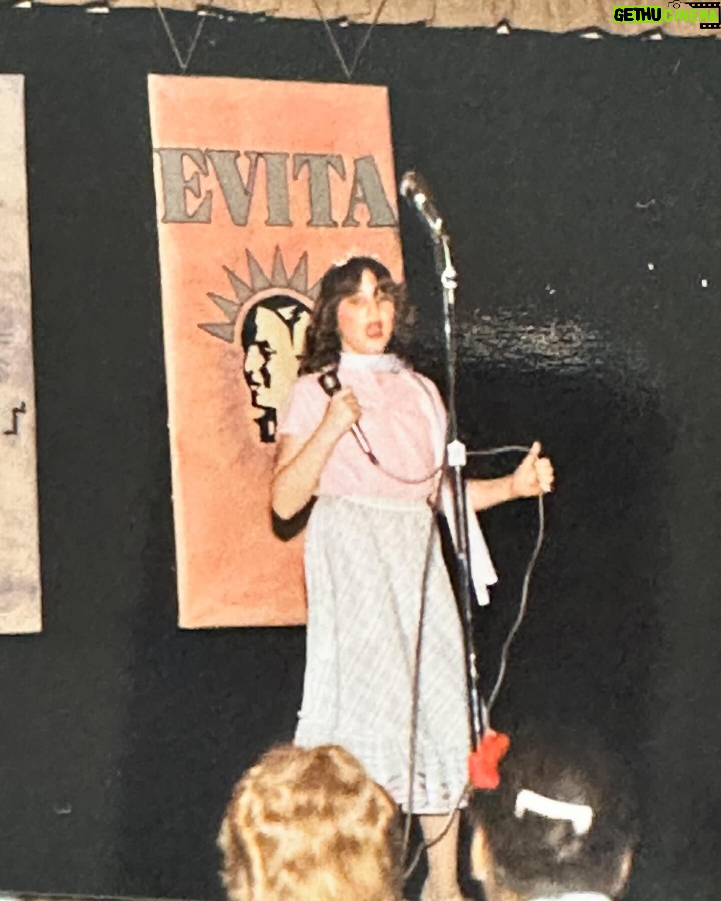 Michelle Visage Instagram - Ahhhhhh theatre. Theatre saved my life in so many ways. Theatre was my friend when I had none. Theatre was my escape when the world got to be too much which was very often. Theatre was and still is my safe space. I got myself into every single musical and play within my reach since I was very, very young. No one in my family has any musical abilities, but the day that I found the red album with the fire escapes on the cover, my life was changed and I never looked back. I would sing and act any chance I got and if there wasn’t an opportunity to do so, I made one. I’ll never stop chasing that theatre dream. I will never stop loving the theatre and I can’t wait to play some more!!! I’m a lucky gal and I take none of it for granted! 🎭 1. Bye Bye Birdie 1981 summer stock NJ 2. We love you Conrad, giving it all I had! 3. Rhinestone Cowboy at the school talent show 4. Arsenic and Old Lace 5. Frank Loesser musical revue singing JUNKMAN in a solo spotlight 6. NO COFFEE?!!! How to Succeed 7. Scenes from Broadway South Plainfield Middle School ‘82 8. Paris Original How to Succeed 9. Miss Hedge (West End debut) Everybody’s Talking About Jamie 2018/2019 LOOK MOM I’M ON THE WEST END! 10. A dream, I got to play MORTICIA on the West End at the LONDON PALLADIUM! That won’t be the last you see of my Morticia…. Or me in theatre for that matter! HAPPY WORLD THEATRE DAY 🖤❤️