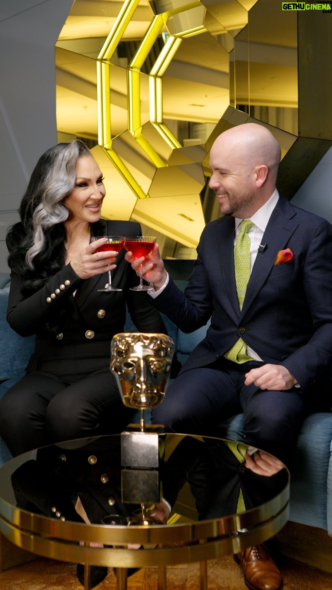 Michelle Visage Instagram - It’s a date! 🍸 The delectable Tom Allen and Michelle Visage are your 2024 #BAFTATVAwards with @pandocruises red carpet hosts ✨ Keep an eye on BAFTA’s socials for more from Tom and Michelle next week 👀