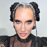 Michelle Visage Instagram - A tribute to my queen @madonna on tonight’s @dragraceukbbc scroll to last frame ❤️🩷 Hair @haircraigmarsden Paint @samglamuk using @sensoriumbeauty by @thealexisstone on the brows and it’s works INCREDIBLY WELL Style @laurysmith Dress @rotatebirgerchristensen Shoes @casadeiofficial