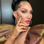 Michelle Visage Instagram - Hi. My name is Michelle and I love glamour. Sidebar: growing up in S. Plainfield NJ I was made fun of endlessly for my quirky sense of style. I was always eclectic and I was always obsessed with fashions from other decades and other parts of the world. I loved to stand out. I have been called tacky my whole life from having 6 inch fingernails when no one else would dare or having eyeliner out to my ears, to having a Mohawk when “young ladies didn’t have those kind of hair styles”. BELIEVE ME when I say that what other people think or say about you is none of your business!!! You do you, because what comes around, goes around. Celebrate your quirks!!! LOVE YOUR LIFE! Call me tacky, it’s a badge of honor 💋 Paint @lipsticknick Hair @hisvintagetouch Style @artconn2 Dress @ronnykobo