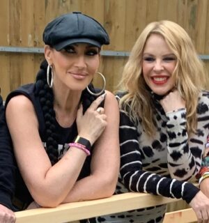 Michelle Visage Instagram - Nothing to see here…. just me and my best friend up to no good 😈
