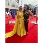 Michelle Visage Instagram - @bafta PHOTO DUMP! Still reeling from an INCREDIBLE, unforgettable night hosting the red carpet with my sister/friend @claraamfo doing what we love to do…. TALK AND LAUGH! 1- FEELING. MY. SEXINESS! I’ve worked really hard to be comfortable and happy in my skin and what’s reflected back at me in the mirror (both figuratively and literally) so this was a moment! Gown by @jasminerbas 2- dripping in gold and diamonds. LOOK AT THIS JEWELRY! Thank you to the gorgeous girls at @rothschilddiamond for outfitting me for the night! I was a QUEEN in your diamonds! 3- getting the necklaces laid 4- LOOK AT THAT RING! 😱 5- I loved EVERYTHING about meeting @danniiminogue can’t wait to have our coffee date that I’ve just thrust upon her 6- what I love about my friend @daisymaycooper is basically EVERYTHING and apparently so does @taron.egerton , CLEARLY! Throuple, please?! 🙏 7- Cillian. Me. I’m always a fan first and I couldn’t hide it! WHAT A MOMENT and he couldn’t have been lovelier! 8- outfit change? Yes please, @davidkomalondon never disappoints! 9- my actual highlight of the night? Working with my FRIEND! I loves you @claraamfo TILL THE NEXT TIME ❤️ THANK YOU to everyone who came over to talk to us, to the @bafta awards for entrusting your carpet to us, my @annielibrae for everything always, my @haircraigmarsden for your talented hands, my @samglamuk for making me laugh whilst constructing a masterpiece and @artconn2 for style, wit and NARM!