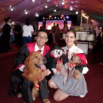 Michelle Vito Instagram – Howl-O-Ween Pawty 🎃 

@poochtotty for the Harry Pawter outfit! 🪄