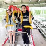 Michelle Vito Instagram – amusement park is always a good idea 🎢