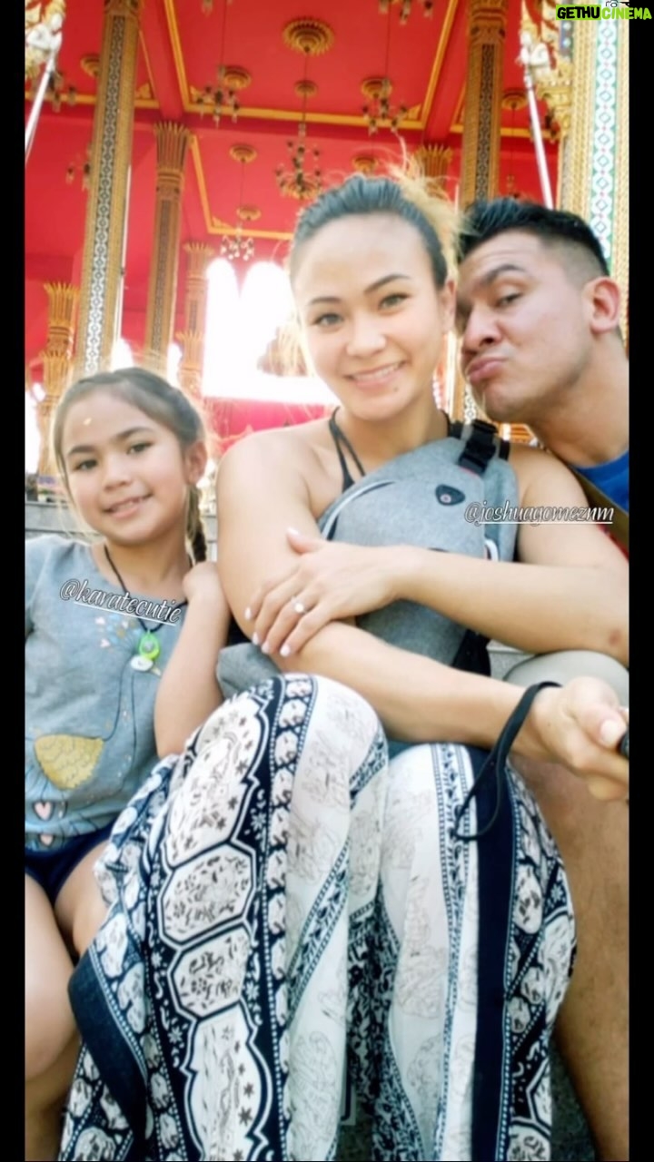 Michelle Waterson-Gomez Instagram - Looking at some old memories!!! Missing Thailand and my mommy @masteryaiyai