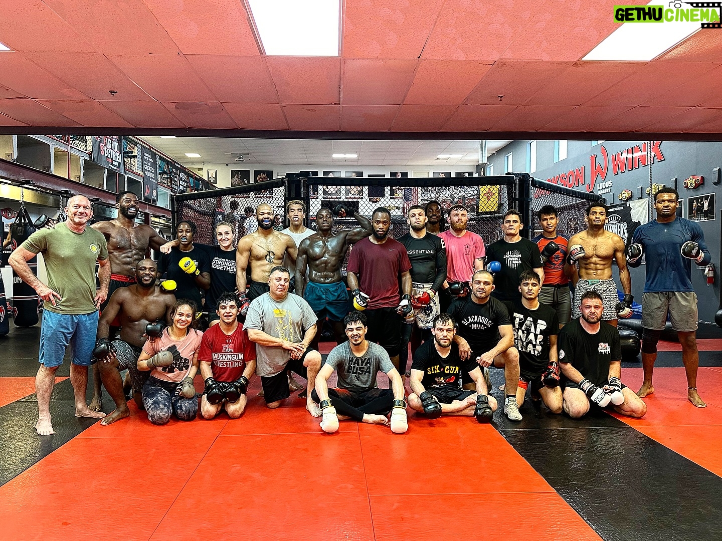 Michelle Waterson-Gomez Instagram - Wednesday’s are for Sensei Wink and His Teachings! . . #jacksonwink #mma #fight #camp #albuquerque #newmexico