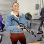 Michelle Waterson-Gomez Instagram - I just wanted to take a moment to thank @tracyguns for inviting me to her event, Gift of Gun. Being able to build a gun from the ground up, was such a unique and enjoyable learning experience. I learned so much from the incredibly knowledgeable people who were there to guide and assist me. And not only did I learn a lot, but I also made many new friends. It was a great feeling to be part of such a supportive and welcoming community. I Also wanted to thank all the sponsors involved in making this happen! Can’t wait to shoot this bad boy! @NewFrontierArmory @VegasMetalFinishingLV @BreekArms @Gearheadworks @UnbrandedAR @Hiperfire @VortexOptics @Magpul Kaw Valley Precision @KCI_USA @jessieraesbbq Additional Gift Bag: @RealAvid @Saviorequipment @StopboxUSA @HyperionAmmo @OperatorCoffee @Relentlesstriggers @Dark_Alliance_Customs @Desert_cerakote