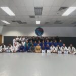 Michelle Waterson-Gomez Instagram - Huge day for us at @smartjits_ so incredibly proud of the family we’ve been able to build!!! Congratulations to all our newly minted professors!! Thank you @baratasmartj for being such an amazing professor and leading us on this journey! and thank you @isaacdoederlein for giving us some really cool nuggets of knowledge!