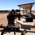 Michelle Waterson-Gomez Instagram - If it doesn’t challenge you, it won’t change you!! Loving my @mitchell_defense rifle for the tactical games! Playing around with different grips to see what works best for me. Learning the mechanics with the Ryker sling and plate vest is all new to me, but I love a good challenge! What’s your preferred grip!?