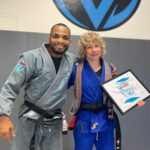Michelle Waterson-Gomez Instagram - Huge day for us at @smartjits_ so incredibly proud of the family we’ve been able to build!!! Congratulations to all our newly minted professors!! Thank you @baratasmartj for being such an amazing professor and leading us on this journey! and thank you @isaacdoederlein for giving us some really cool nuggets of knowledge!