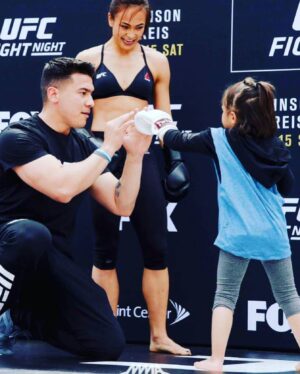 Michelle Waterson-Gomez Instagram - Because of you I have stepped in front of my biggest fears to reach for the stars. Thank you for motivating me, believing in me and most importantly loving me! #happydaughtersday