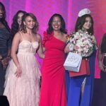 Michelle Waterson-Gomez Instagram - It was my honor to be a judge at this years @miss_california_international . The night was filled with beautiful performances and lovely young women striving for greatness. Thank you @victormigalchan and @sergey_ivannikov for presenting me with the award of women’s empowerment. It definitely came as a surprise, but I am more than grateful to accept the award. The more light we shine, the easier it will be to encourage others to do the same.
