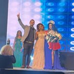 Michelle Waterson-Gomez Instagram - It was my honor to be a judge at this years @miss_california_international . The night was filled with beautiful performances and lovely young women striving for greatness. Thank you @victormigalchan and @sergey_ivannikov for presenting me with the award of women’s empowerment. It definitely came as a surprise, but I am more than grateful to accept the award. The more light we shine, the easier it will be to encourage others to do the same.