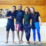 Michelle Waterson-Gomez Instagram - Class is in session with the badasses!! @evertonsouzabjj @baratasmartj @rymarzfreitas