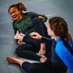Michelle Waterson-Gomez Instagram - Jiujitsu hugs 🤗 @smartjits_