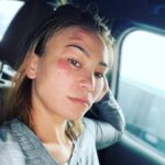 Michelle Waterson-Gomez Instagram - Just another day at the office! #iykyk