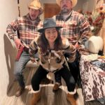 Michelle Waterson-Gomez Instagram - Super late on posting these thanksgiving pics, but there is always time to be thankful! 🥹 now more then ever I enjoy the small moments in life! Tricked the boys into all wearing the same shirt 😂