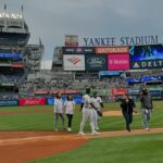 Michelle Wie Instagram – Got to check this one off my bucket list!! Thank you @delta for having us throw the first pitch at the @yankees stadium 🥰🥰 @mizuholpga @rosezhang