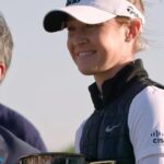 Michelle Wie Instagram – Another year in the books! Congratulations to @lpga_tour pro @nellykorda and @ajgagolf amateur @giannaclementegolf for winning the 2024 Mizuho Americas Open! A sincere thank you to all who joined us and we hope to see you next year!#ThisIsMizuho #MizuhoAmericas Open