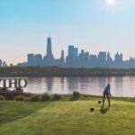 Michelle Wie Instagram - This day on the greens was a bit different 🏌️‍♀️ 🎬 I was thrilled to team up with @mizuho.americas for their latest ad campaign! Just like our caddies, Mizuho is there to support their clients succeed with tailored solutions to fit their needs. They are truly a name worth knowing! #ThisIsMizuho #MizuhoAmericasOpen