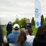 Michelle Wie Instagram - The #MizuhoAmericasOpen falls during Women’s Health Month! Special thanks to @michellewiewest and @andrea_lee54 for sharing their golf knowledge at the @hmhnewjersey Women’s Clinic yesterday. Here are 5 important reminders from @hmhnewjersey to help all women live their healthiest lives: - Sleep well: Aim for 7-9 hrs/night -Get your annual screenings (based on your age) -Eat plenty of fruits & veggies -Keep active: walking the golf course will help you get your steps in! -Stay connected with friends & family