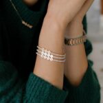 Michelle Wie Instagram - Craft your message to the world with a customizable diamond tennis bracelet. Designed by @michellewiewest this bracelet’s fun twist on a sparkling classic makes it a staple piece that’s uniquely your own 💟 Choose you metal, your sparkle and your letters Ⓜ️✨