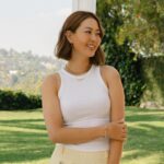 Michelle Wie Instagram - Craft your message to the world with a customizable diamond tennis bracelet. Designed by @michellewiewest this bracelet’s fun twist on a sparkling classic makes it a staple piece that’s uniquely your own 💟 Choose you metal, your sparkle and your letters Ⓜ️✨