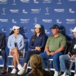 Michelle Wie Instagram - Words just can’t describe this week…just WOW. Huge congrats to @rosezhang and @yana54lv for your incredible play this week. The future is so so so bright with these two. @mizuho.americas , thank you so much for your vision for this week. This has been a purpose driven event from beginning to elevate the women’s game and to advance the next generation. And everything that @mizuho.americas has done this week has proven that. Thank you for having me be a part of this week and for being such an amazing partner. @excelsm FAMILY!!!! You guys are JUST THE FREAKING BEST!! The Excel team are the real MVP’s of this week!!! Thank you to the Fireman family for letting us play on your amazing creation that is @libertynationalgc . Iconic venues are a huge part of elevating the women’s game and thank you for having the women play on the big stage. Thank you to the @ajga for being such a great partner and providing us with 24 incredible juniors. They all were so eager to learn and they impressed everyone with their play! To my @lpga_tour family, thank you thank you for everything you do. To the players, I loved seeing you all and thank you to the players who signed up for the “Big Sister” program this week. Thank you @delta @workday_sports @pitchbookdata @hmhnewjersey @lagolf @nike for coming in and supporting this event as well! This event was truly a team effort and couldn’t have been possible without everyone involved.