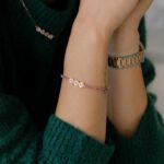 Michelle Wie Instagram - In honor of Mother’s Day this weekend @michellewiewest and @wove_made partnered to create a limited-edition version of the iconic TNT bracelet. The customizable tennis bracelet is now available in PINK SAPPHIRE - the perfect way to add a little color to your wrist stack 💖💞💓💗🌸💘🩷 Treat the ladies in your life to the same bracelet worn by THE Taylor Swift 👑 Shop it at the link in our bio 🔗