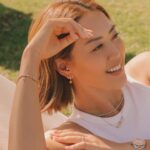 Michelle Wie Instagram - It’s finally here!! I’m so excited to share I’m launching my very own custom diamond jewelry collection with Wove. It’s been so special working with the Wove team and seeing our designs come to life. Each design is built to be customizable by choosing the letters to go along your favorite piece! Go check out the link in my bio to shop the limited edition collection!