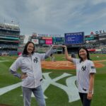 Michelle Wie Instagram – Got to check this one off my bucket list!! Thank you @delta for having us throw the first pitch at the @yankees stadium 🥰🥰 @mizuholpga @rosezhang
