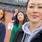 Michelle Wie Instagram – Got to check this one off my bucket list!! Thank you @delta for having us throw the first pitch at the @yankees stadium 🥰🥰 @mizuholpga @rosezhang