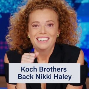 Michelle Wolf Instagram - You go Nikki Haley! Shattering the glass ceiling of dark money! @michelleisawolf
