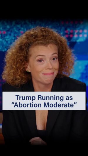 Michelle Wolf Instagram - Trump acting like he cares about abortion rights is like the Kool-Aid man suddenly caring about walls. @michelleisawolf