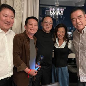 Michelle Yeoh Instagram - Shanghai… I’ve missed you and my friends 😎💖✨