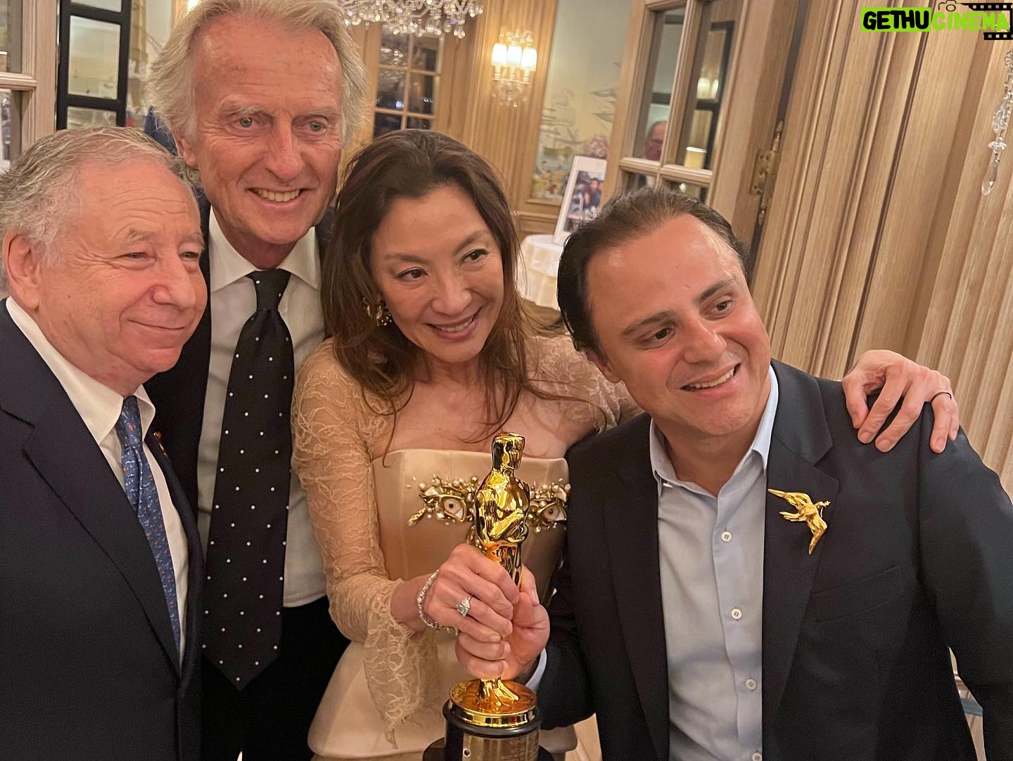 Michelle Yeoh Instagram - Thkq to our handsome witnesses, Nicolas(BF), Henri-Peter my bro Bobby and all the gorgeous dudes who came from far and wide ❤️✨❤️✨🌹🌹🌹