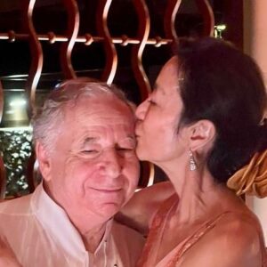 Michelle Yeoh Instagram - Thank you darling Nicolas and Darina for making us the happiest and proudest Grandparents!! Welcome baby Maxime ❤️💖✨❤️💖✨