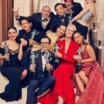 Michelle Yeoh Instagram – What an incredible and memorable night!! So sad I can’t be there tonight! Congratulations to all nominees and Cheers!!! You are all winners 🥂✨ @sagawards