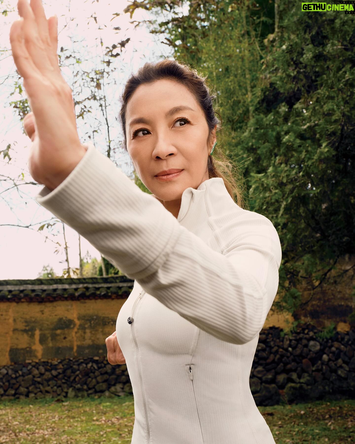 Michelle Yeoh - 128.8K Likes - Spring begins when our mind meets our body. Having our own inner spring all year round is our very own superpower. @lululemon
