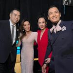 Michelle Yeoh Instagram – So happy to be Shanghai Film Festival with my best friends Jasmine, Chow and Chen Kaige ✨💖