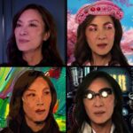 Michelle Yeoh Instagram – @michelleyeoh_official’s Multiverse of Appearances 🪨👀 #FallonTonight #EEAAO