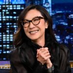 Michelle Yeoh Instagram – @michelleyeoh_official relives the moment she won an Oscar for @everythingeverywheremovie! #EEAAO #FallonTonight